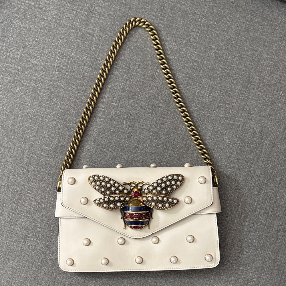 Authentic Gucci Broadway Bee Bag